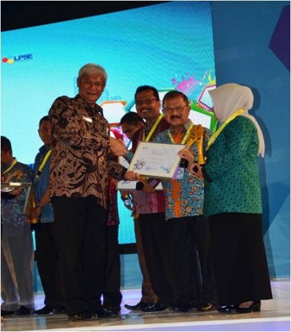 Penghargaan National Procurement Award tahun 2016